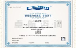 CSMM軟件能力成熟度評估