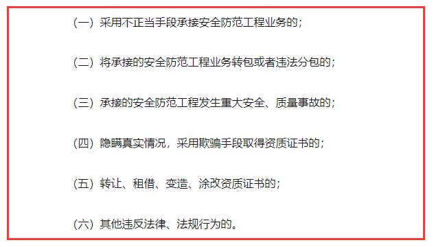 小心了！觸犯這幾點，你的安防資質認證證書可能不保！